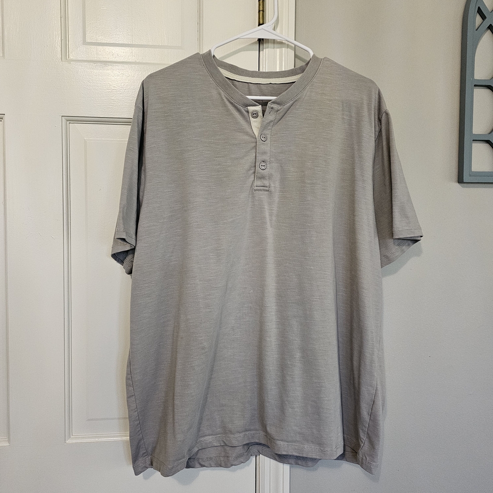 dip Casual Gray Button Down Shirt